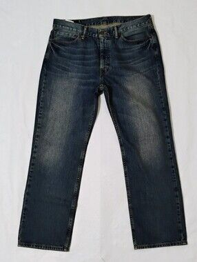 Men's Levi's 514 Straight Leg Denim Jeans Size 36X30